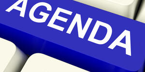 Agenda Key Means Schedule Or Outline.