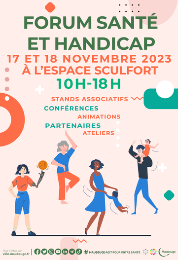 2023 11 17 FORUM SANTE ET HANDICAP AFFICHE