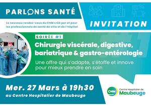 Invitation soiree du 27 mars 2024 - Chirurgie et G