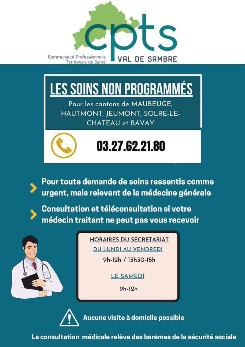 permanence des soins non programmes