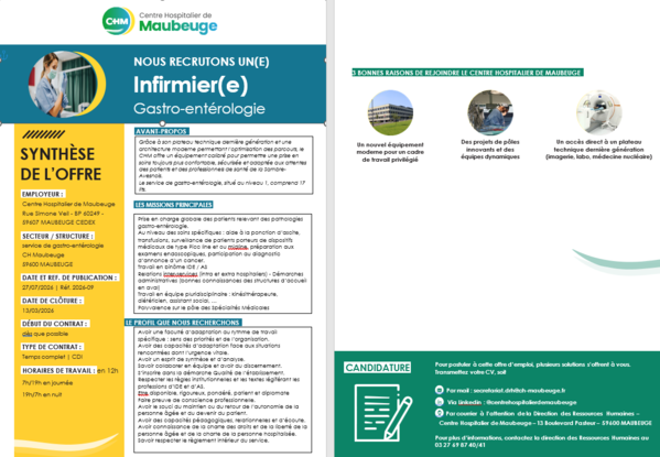 offre-emploi-infirmiere-gastro-enterologie