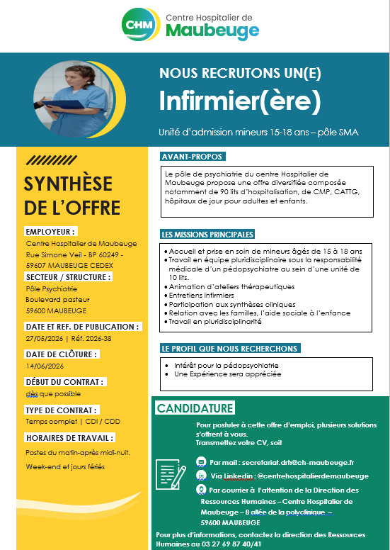 offre-emploi-infirmier-unite-admission-mineurs-pol